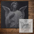 Nativity Angel reusable Mylar stencil