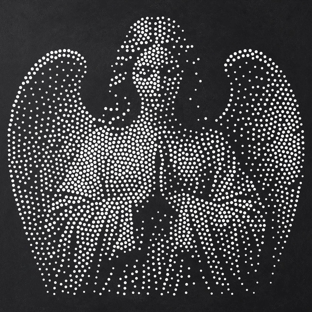 Angel in Prayer reusable Mylar stencil