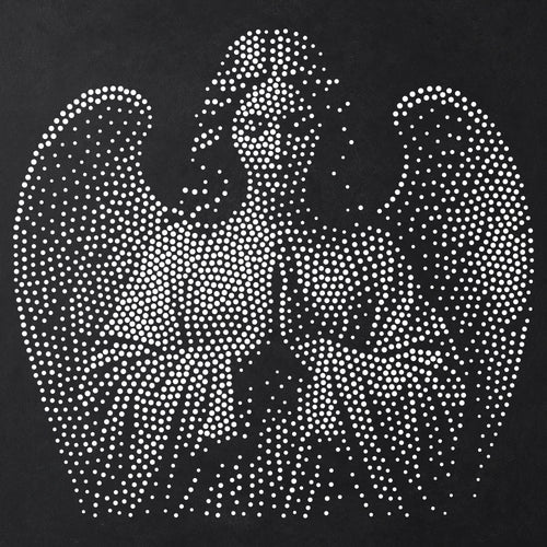 Angel in Prayer reusable Mylar stencil