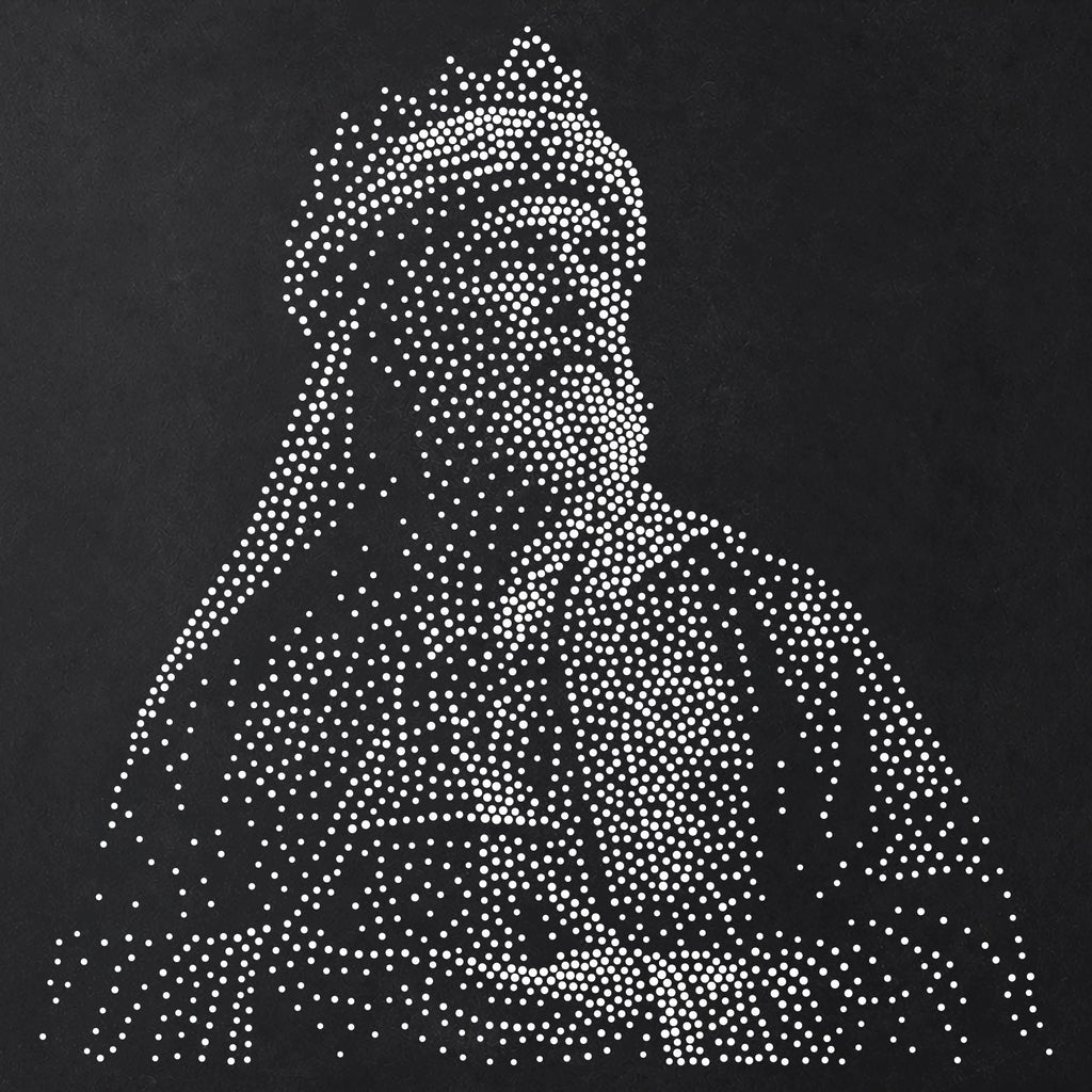 Wise Man with Gift reusable Mylar stencil