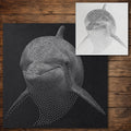 Dolphin reusable Mylar stencil