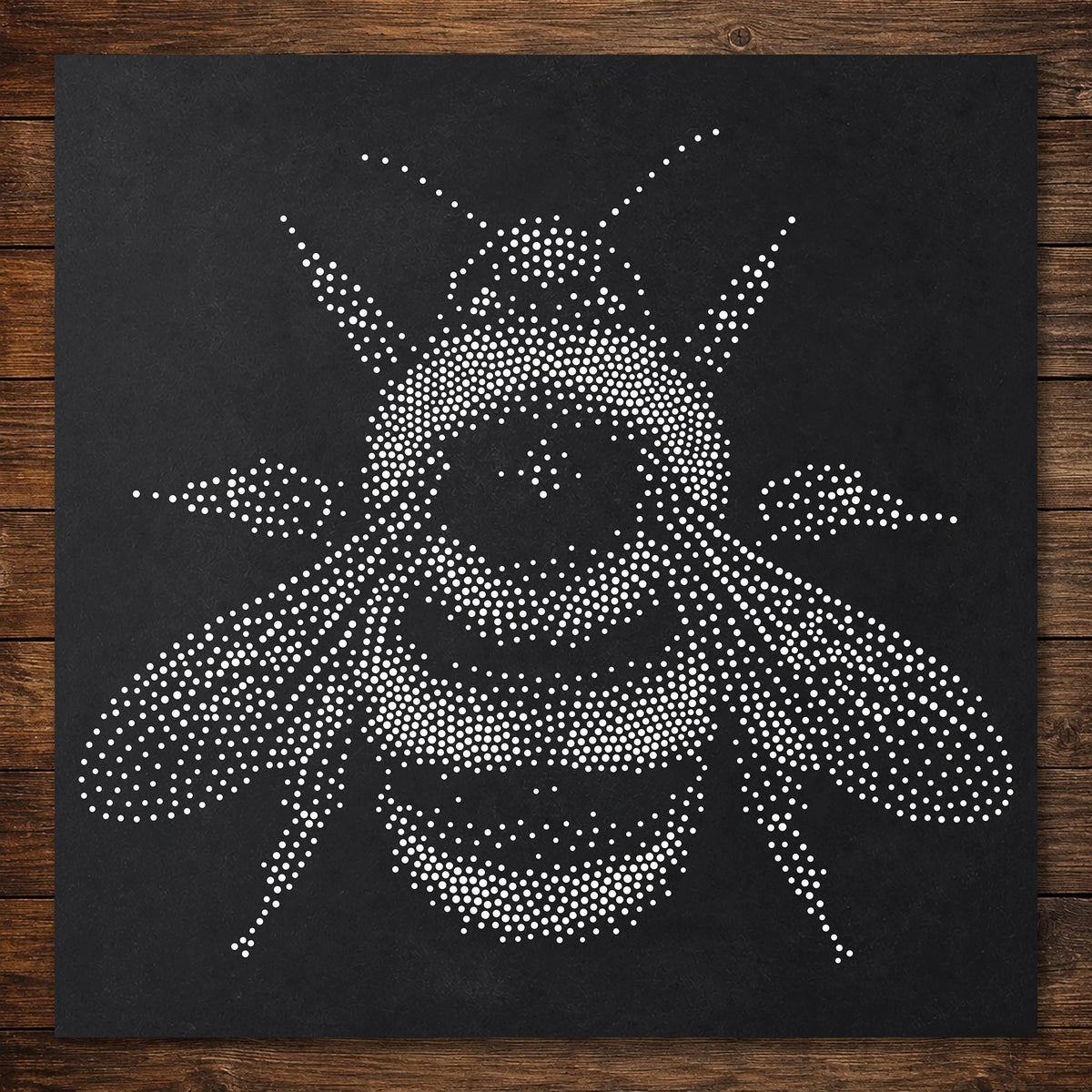 Bumblebee reusable Mylar stencil