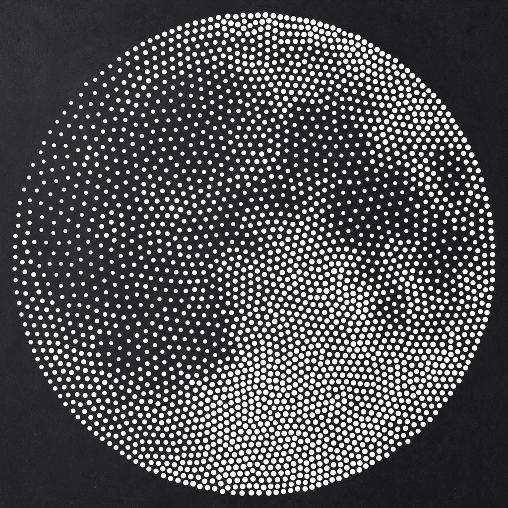 Moon reusable Mylar stencil