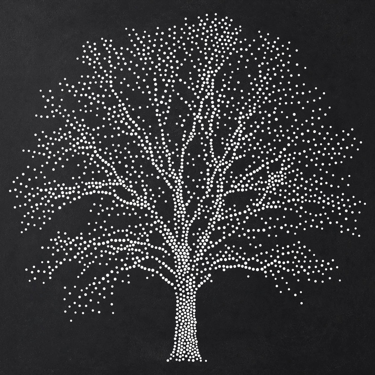 Bare Winter Tree reusable Mylar stencil