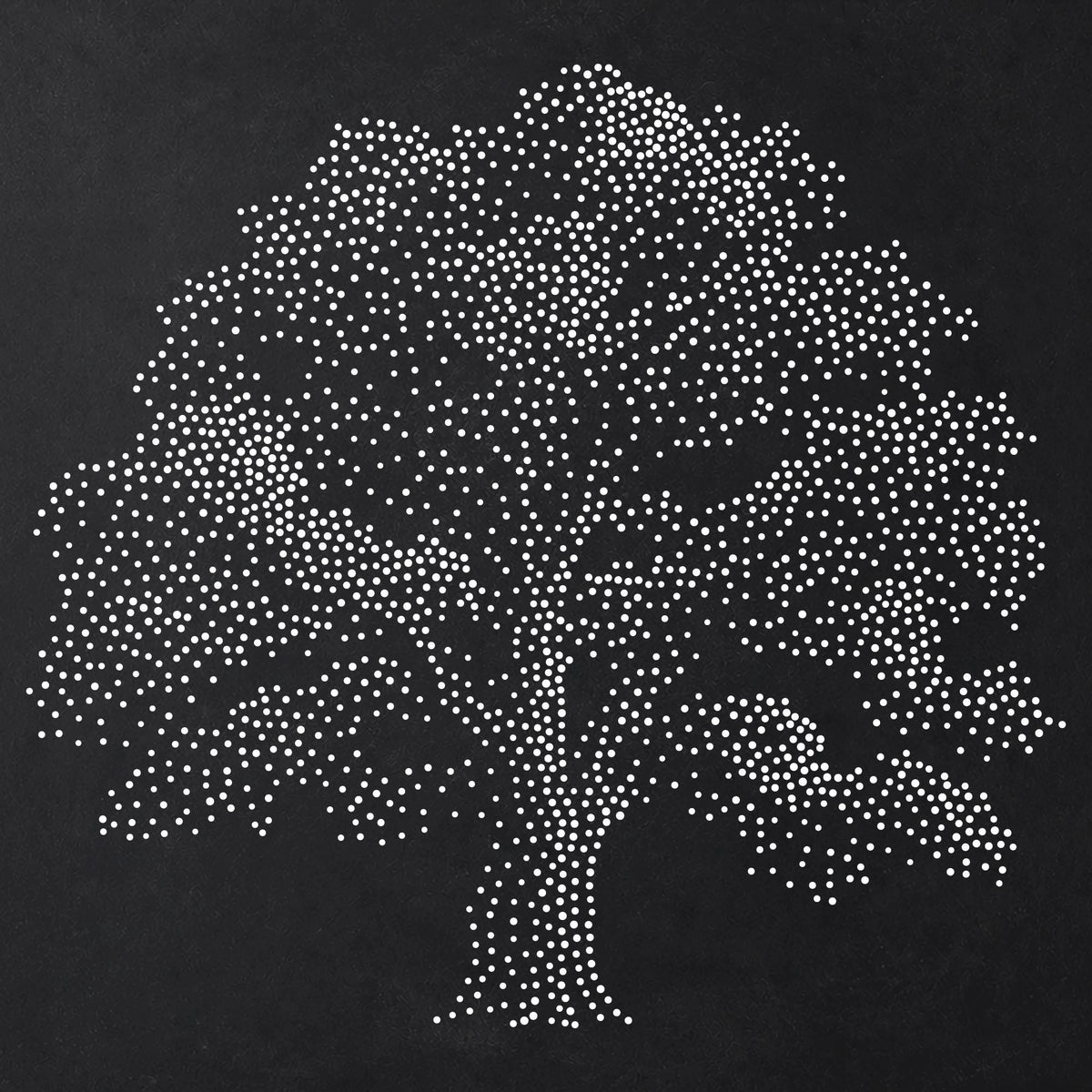 Oak Tree reusable Mylar stencil