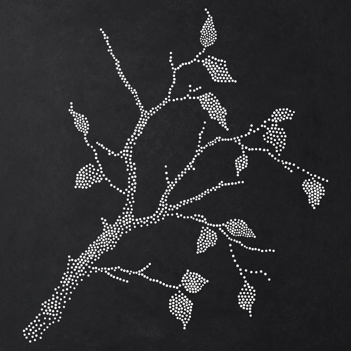 Tree Branch reusable Mylar stencil