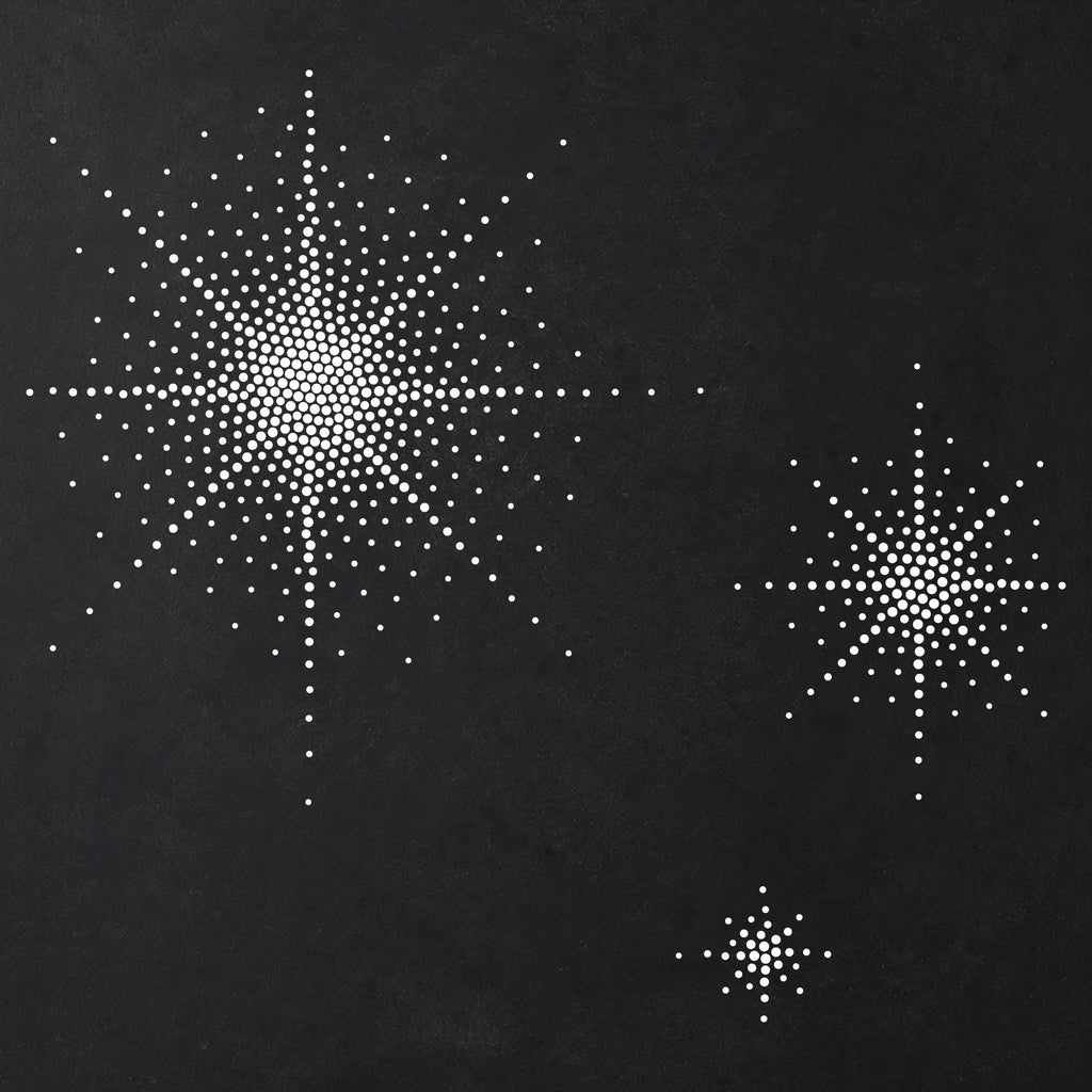 Stars reusable Mylar stencil