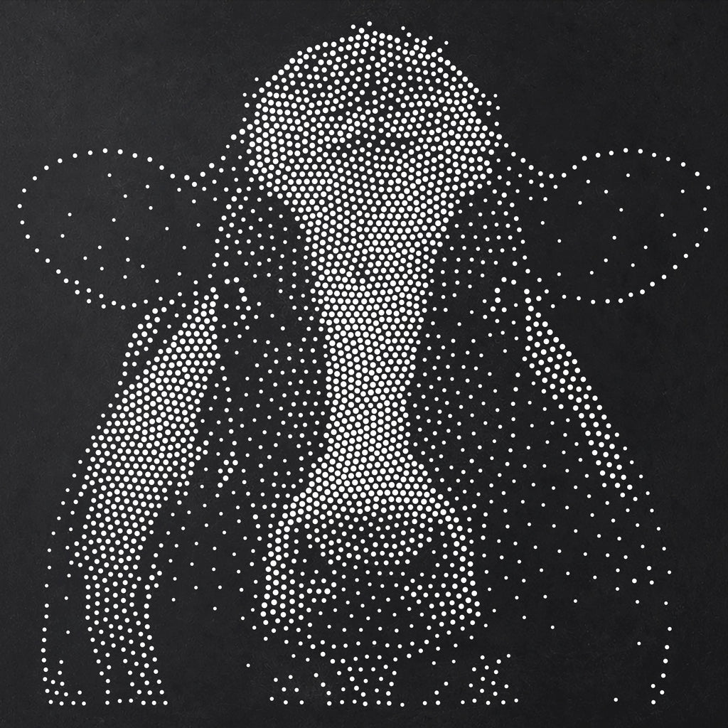 Cow Face reusable Mylar stencil