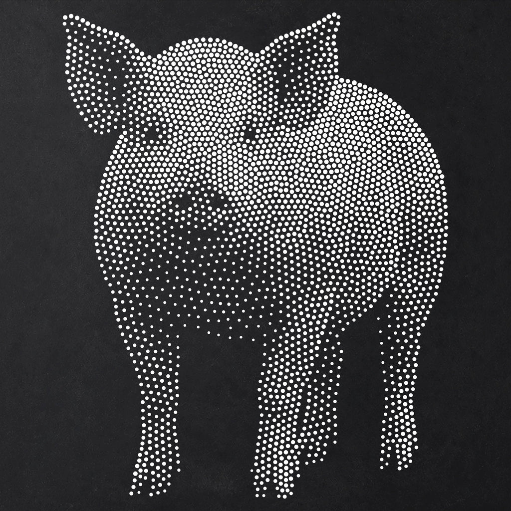 Pig reusable Mylar stencil