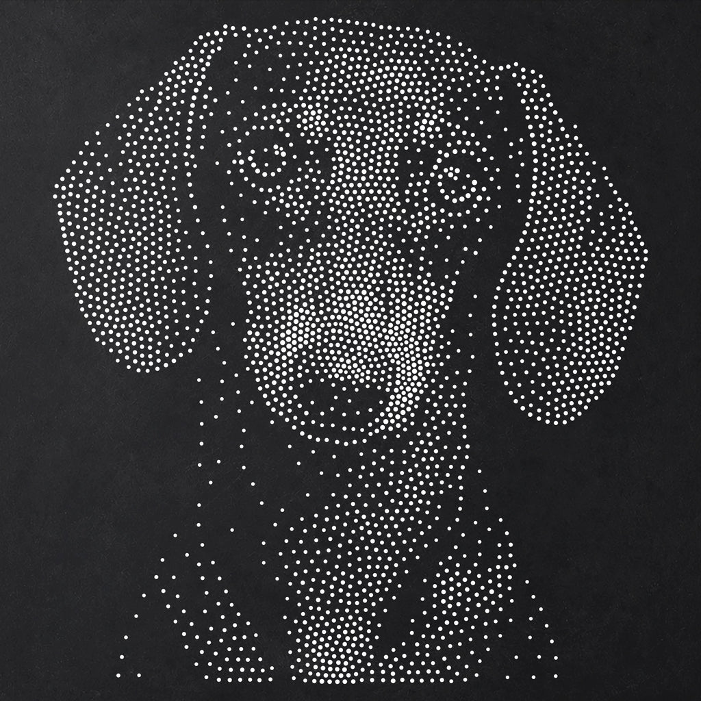 Dachshund Dog reusable Mylar stencil