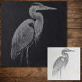 Heron reusable Mylar stencil