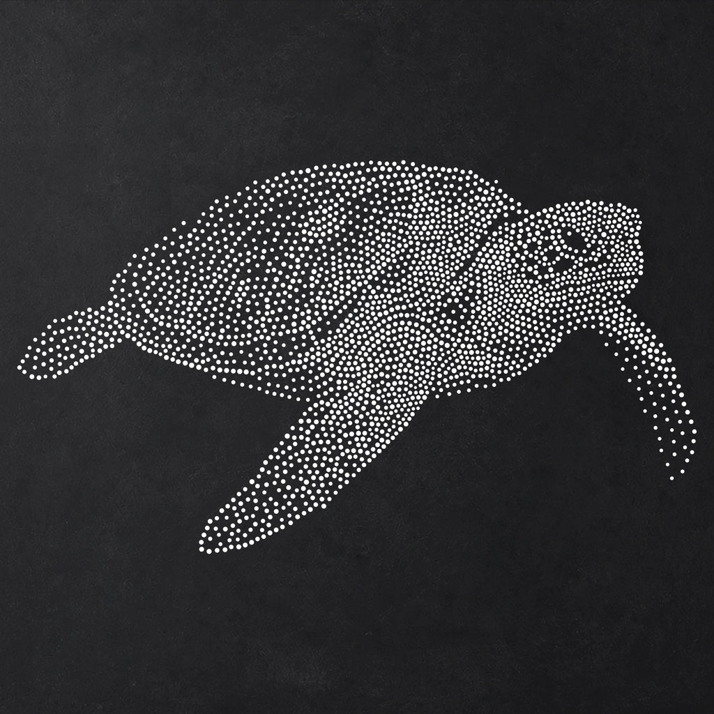 Sea Turtle reusable Mylar stencil