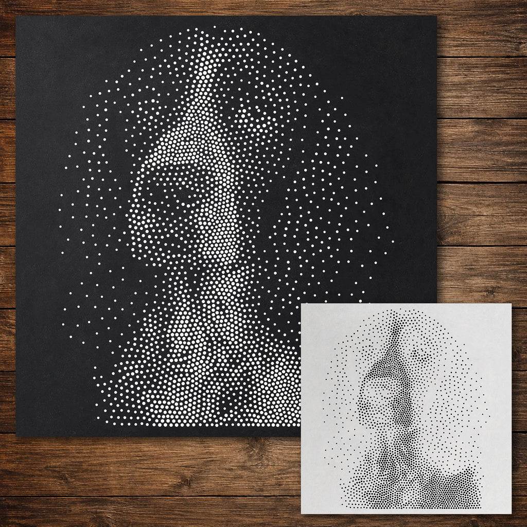 Springer Spaniel Dog reusable Mylar stencil