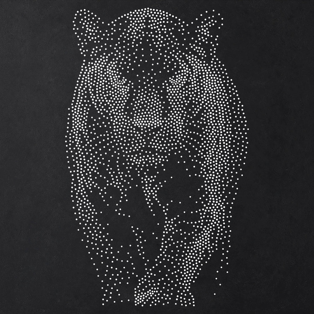 Black Panther reusable Mylar stencil