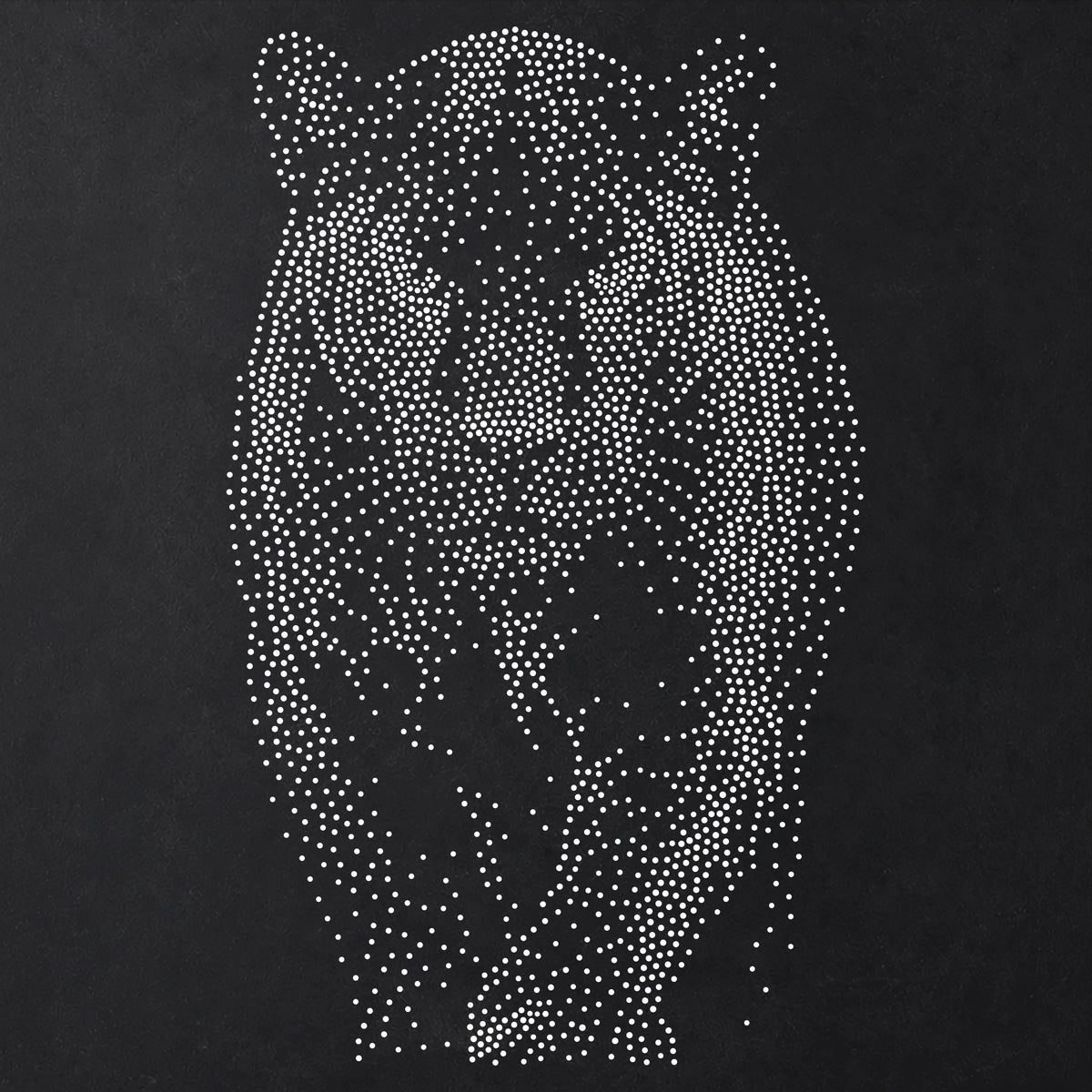 Black Panther reusable Mylar stencil