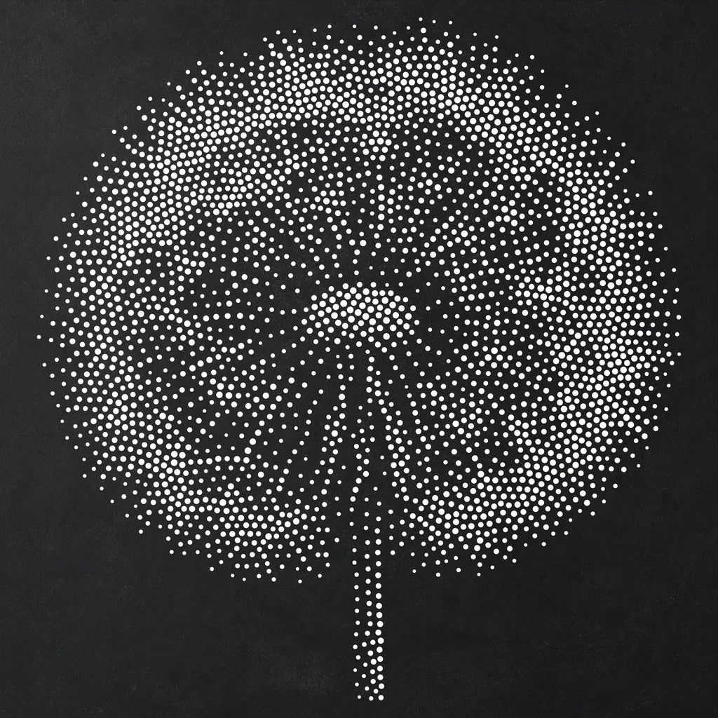 Dandelion Seed Head reusable Mylar stencil
