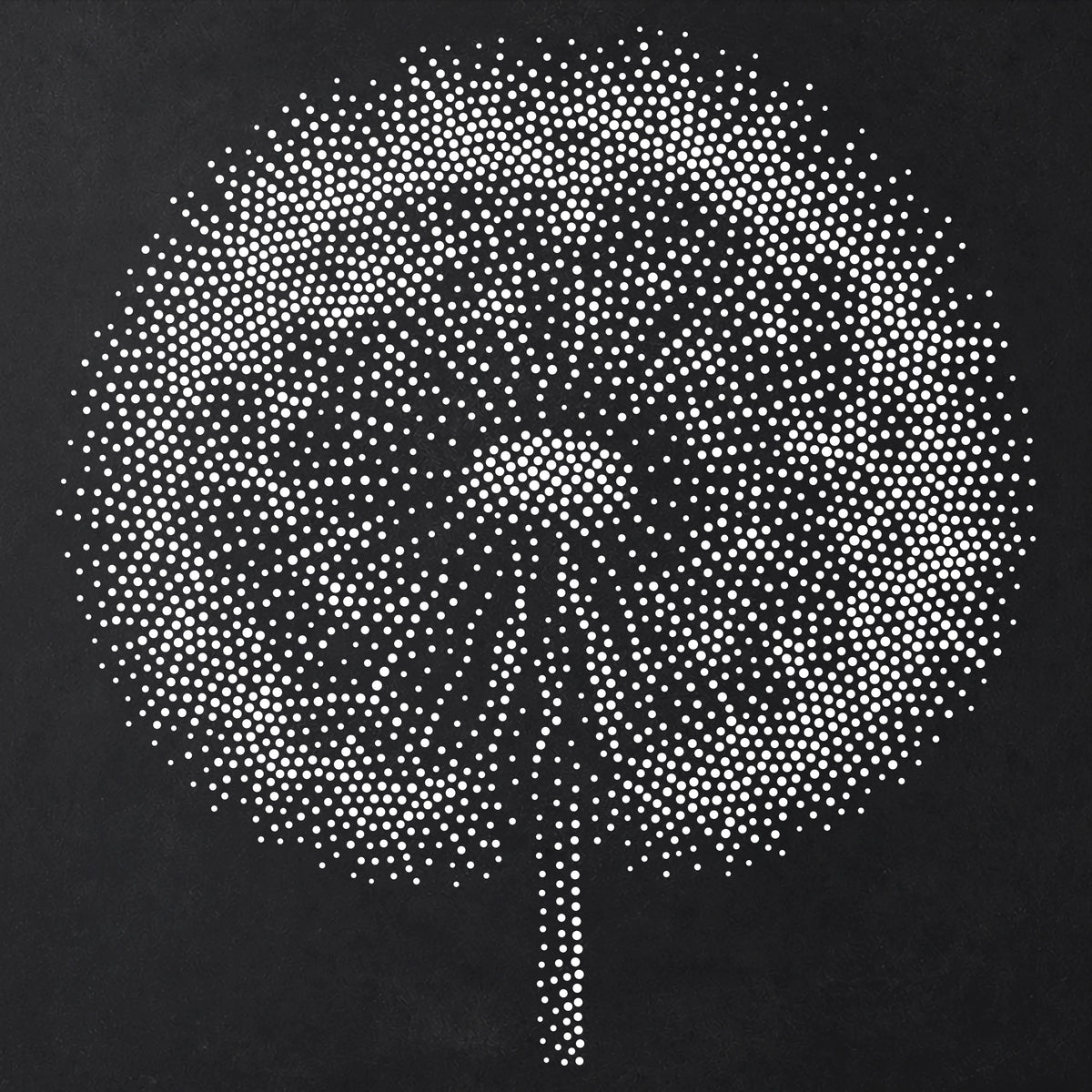 Dandelion Seed Head reusable Mylar stencil