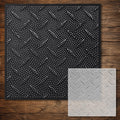 Diamond Plate reusable Mylar stencil
