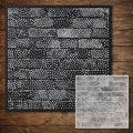 Old Brick Wall reusable Mylar stencil