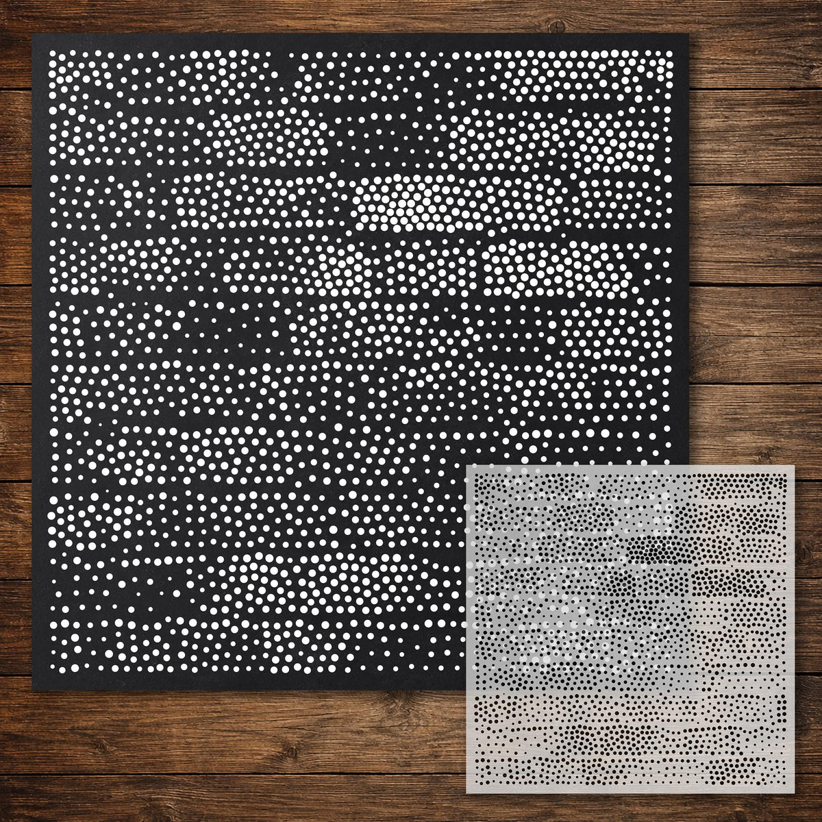 Old Brick Wall reusable Mylar stencil