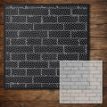 Brick Wall reusable Mylar stencil