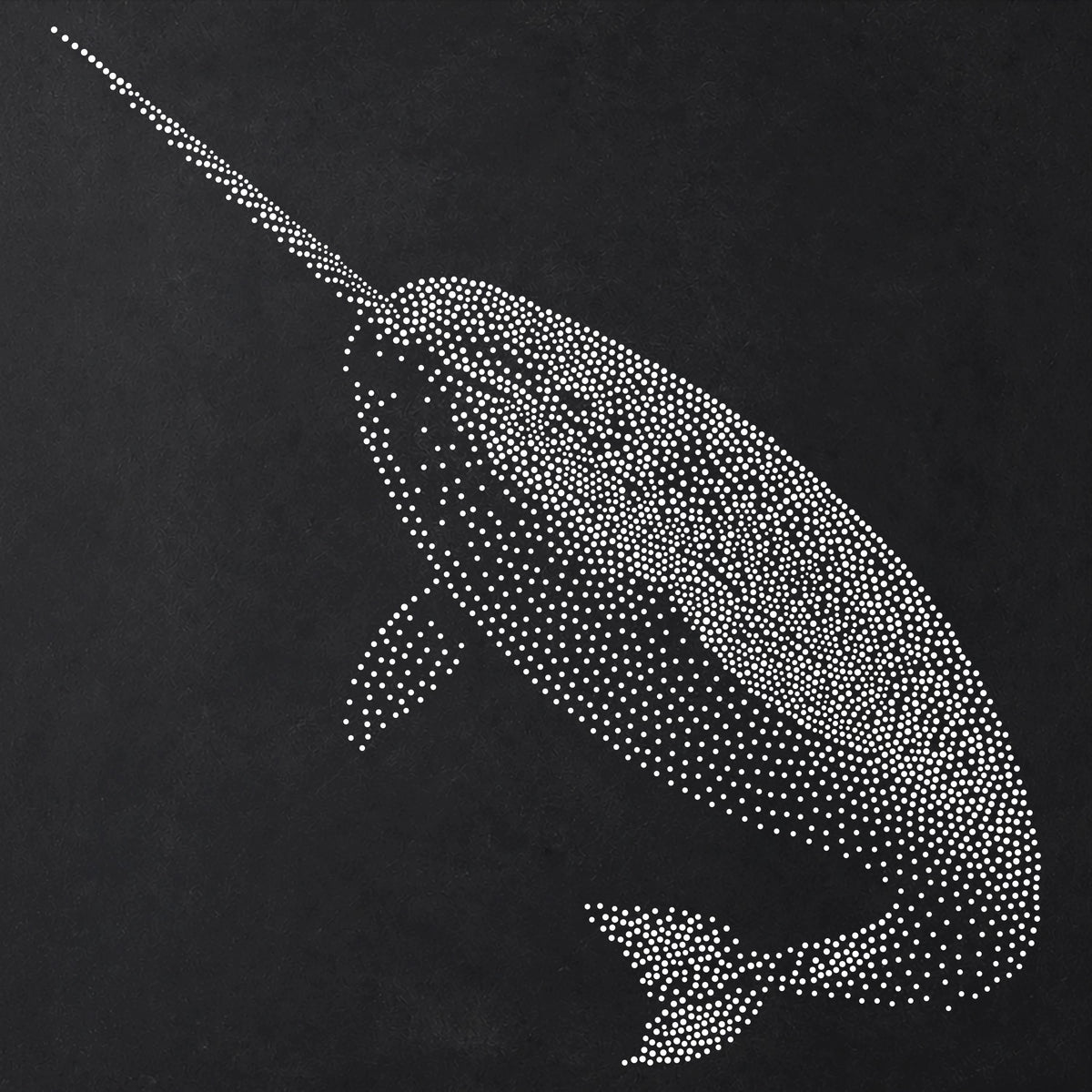 Narwhal reusable Mylar stencil