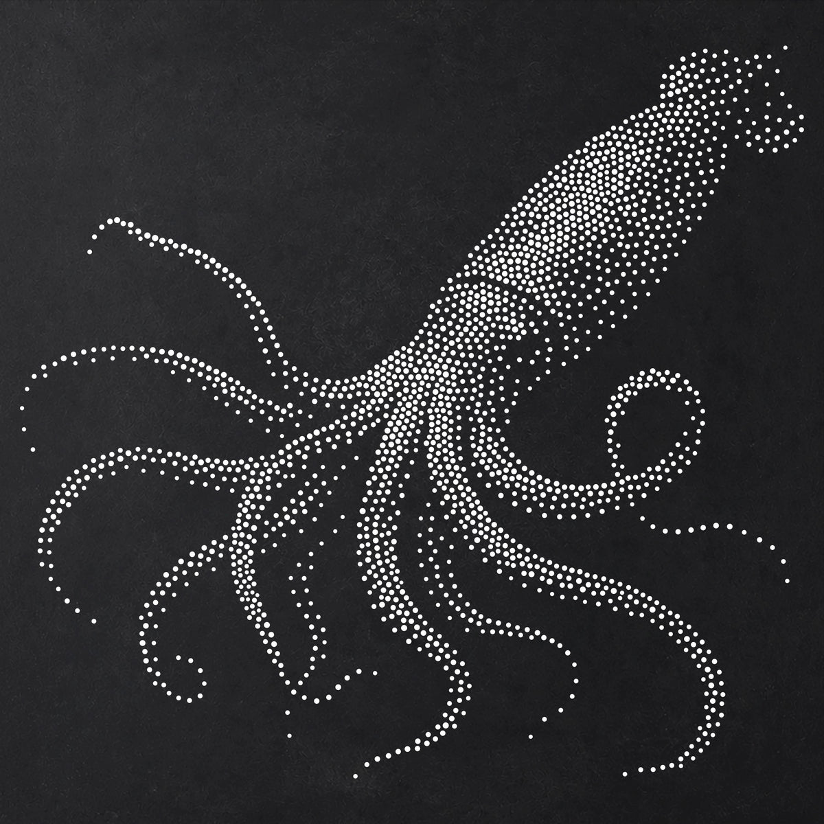 Giant Squid reusable Mylar stencil