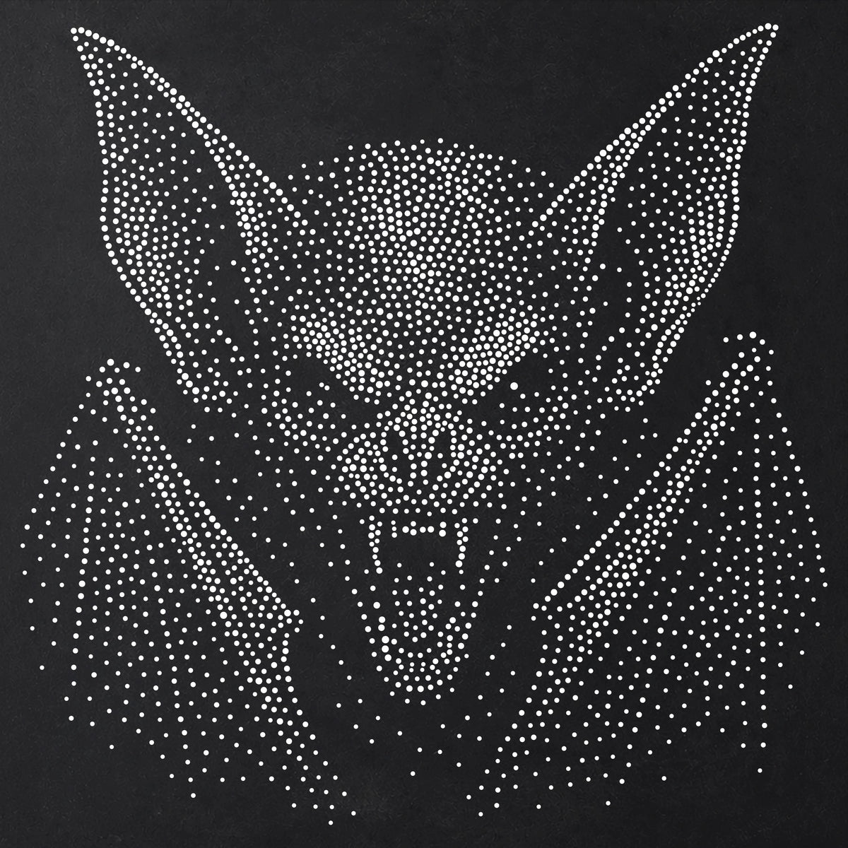 Vampire Bat Halloween reusable Mylar stencil