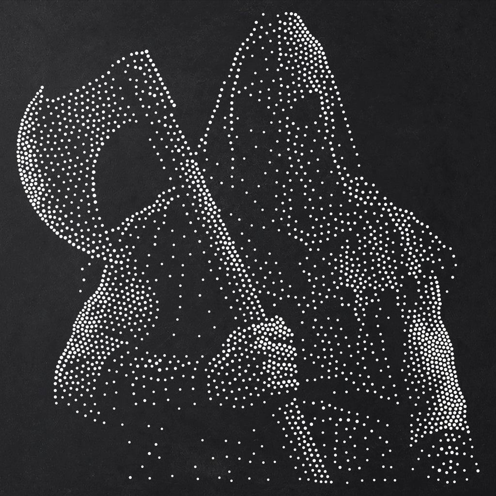 Hooded Executioner Halloween reusable Mylar stencil