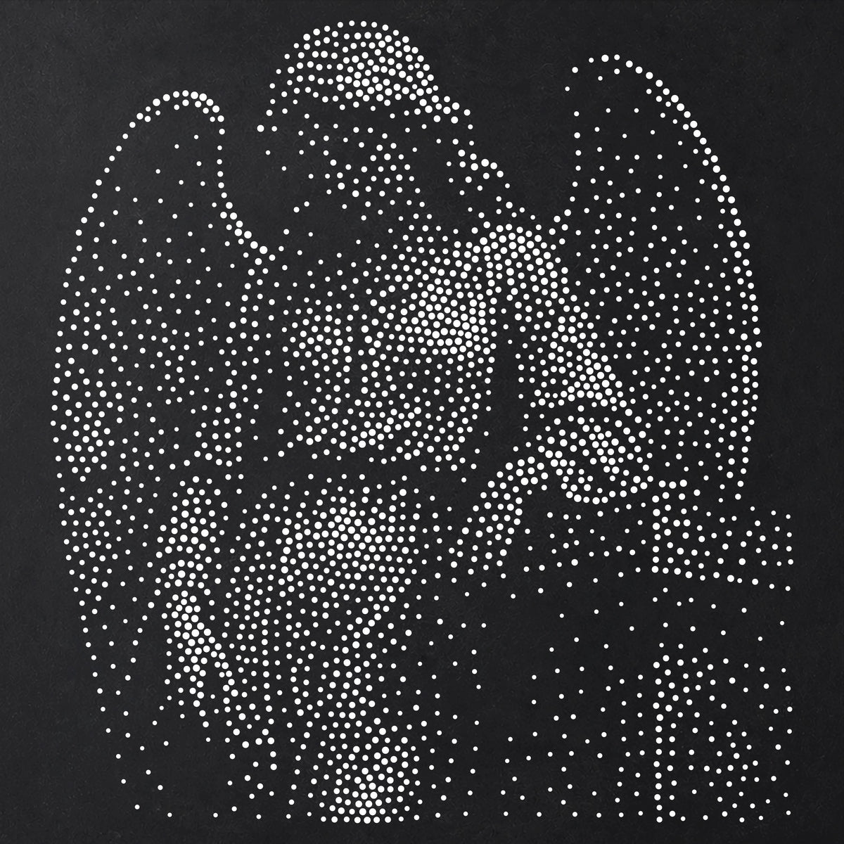 Cemetery Angel Statue Halloween reusable Mylar stencil
