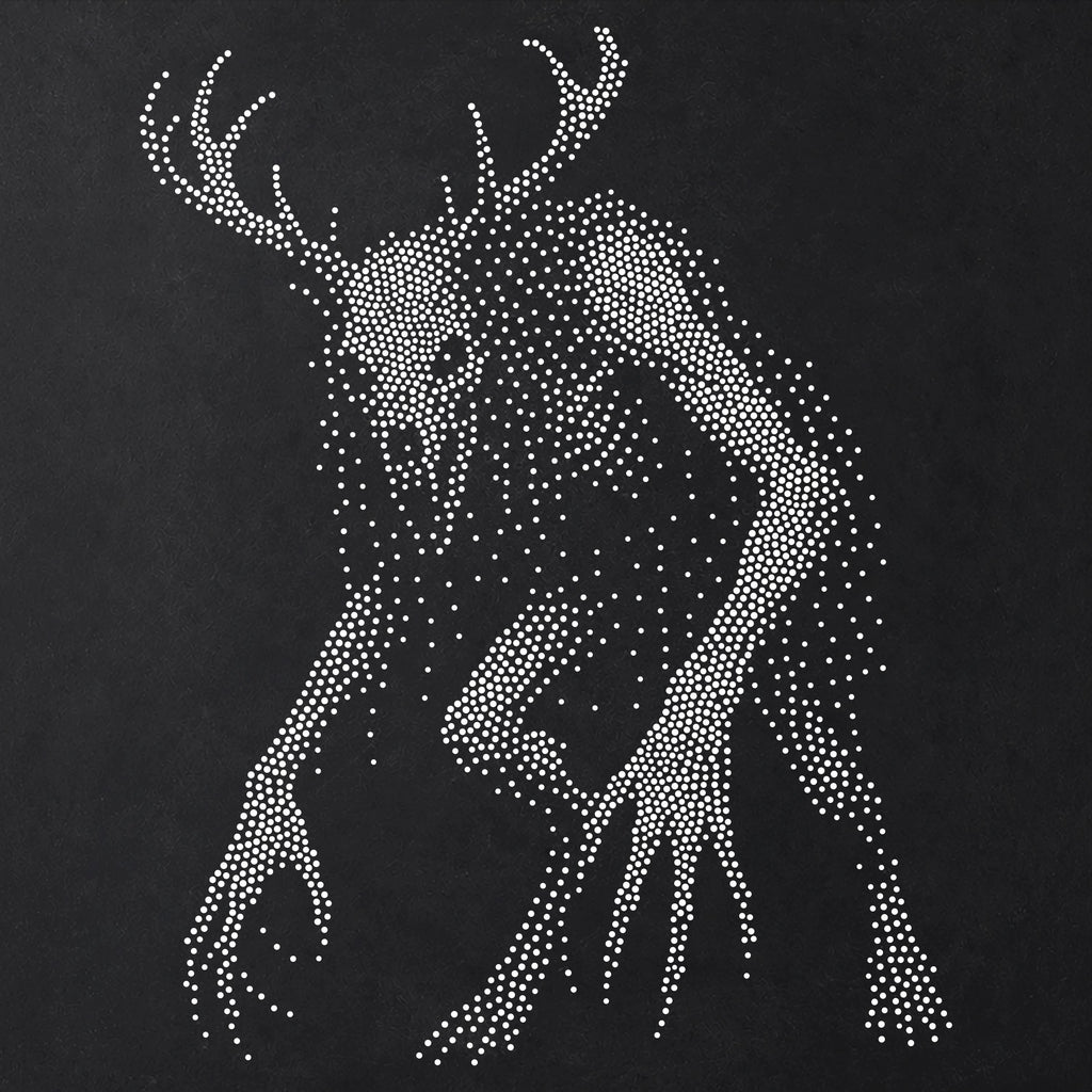 Wendigo Forest Monster Halloween reusable Mylar stencil