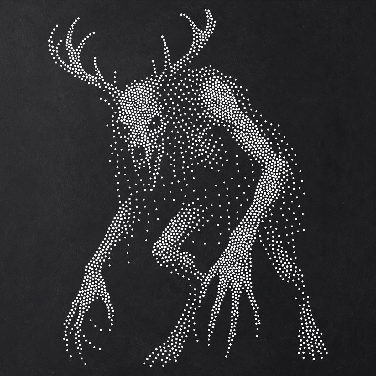 Wendigo Forest Monster Halloween reusable Mylar stencil