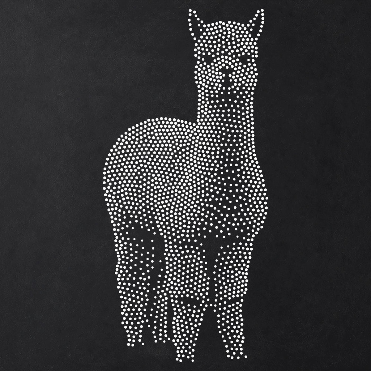 Alpaca reusable Mylar stencil