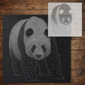 Panda reusable Mylar stencil