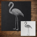 Flamingo reusable Mylar stencil