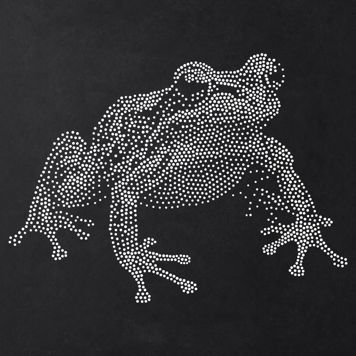 Frog reusable Mylar stencil