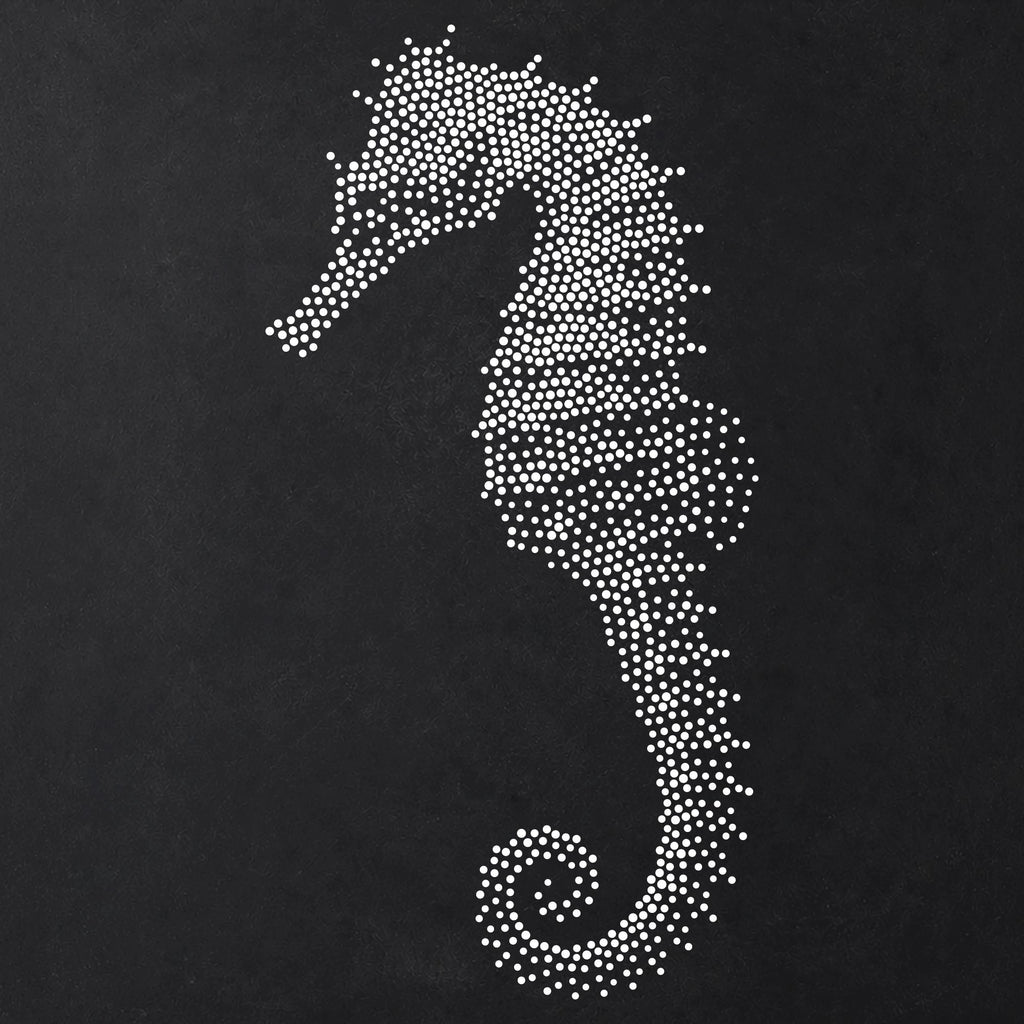 Seahorse reusable Mylar stencil
