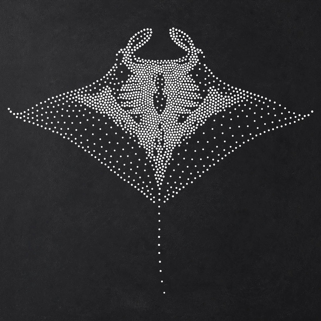 Manta Ray reusable Mylar stencil