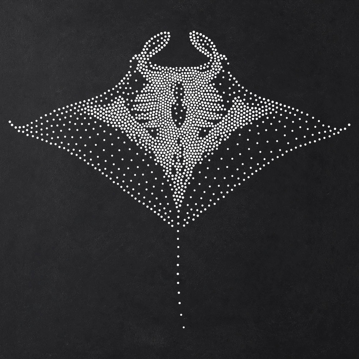 Manta Ray reusable Mylar stencil