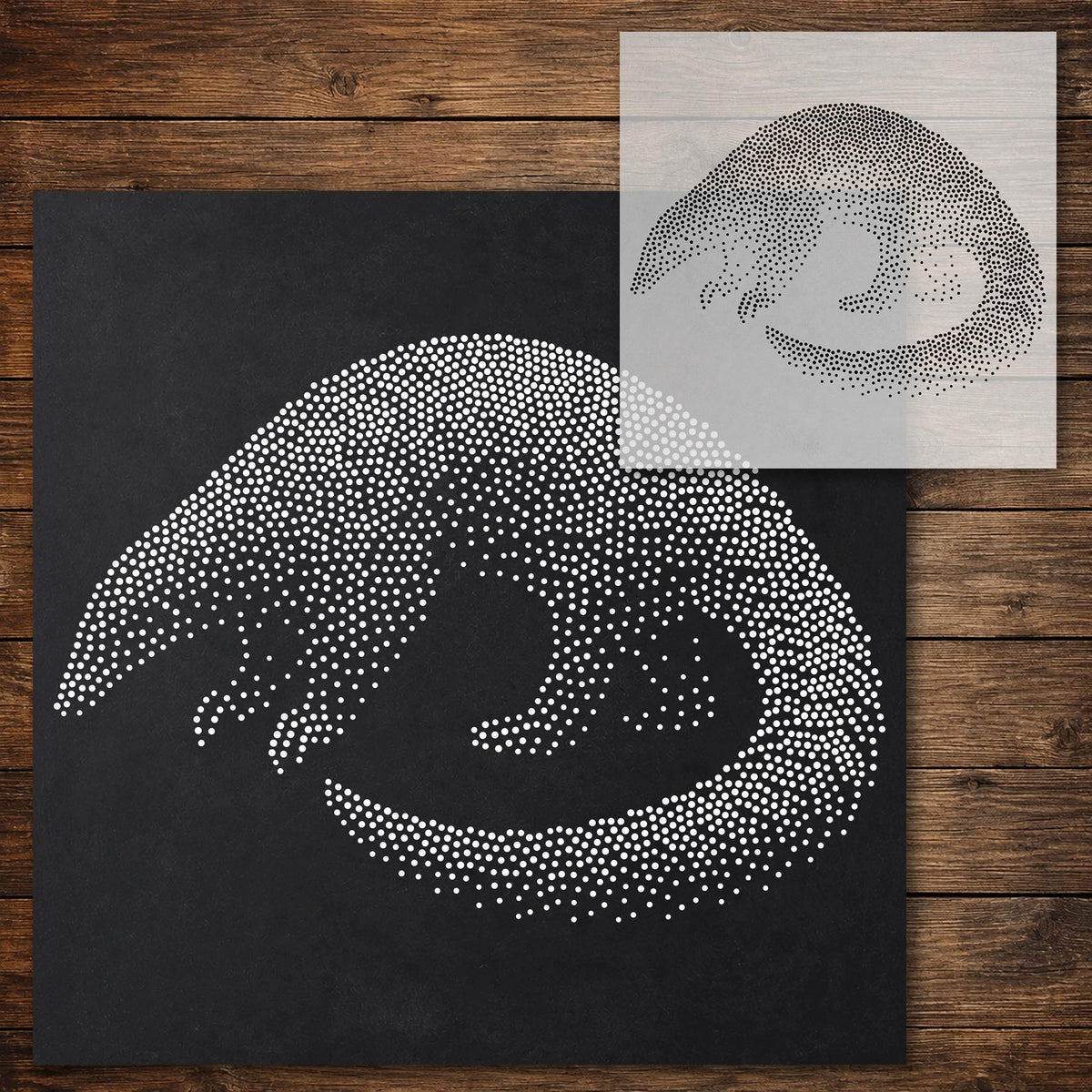 Pangolin reusable Mylar stencil