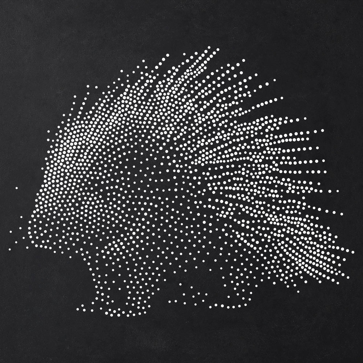Porcupine reusable Mylar stencil