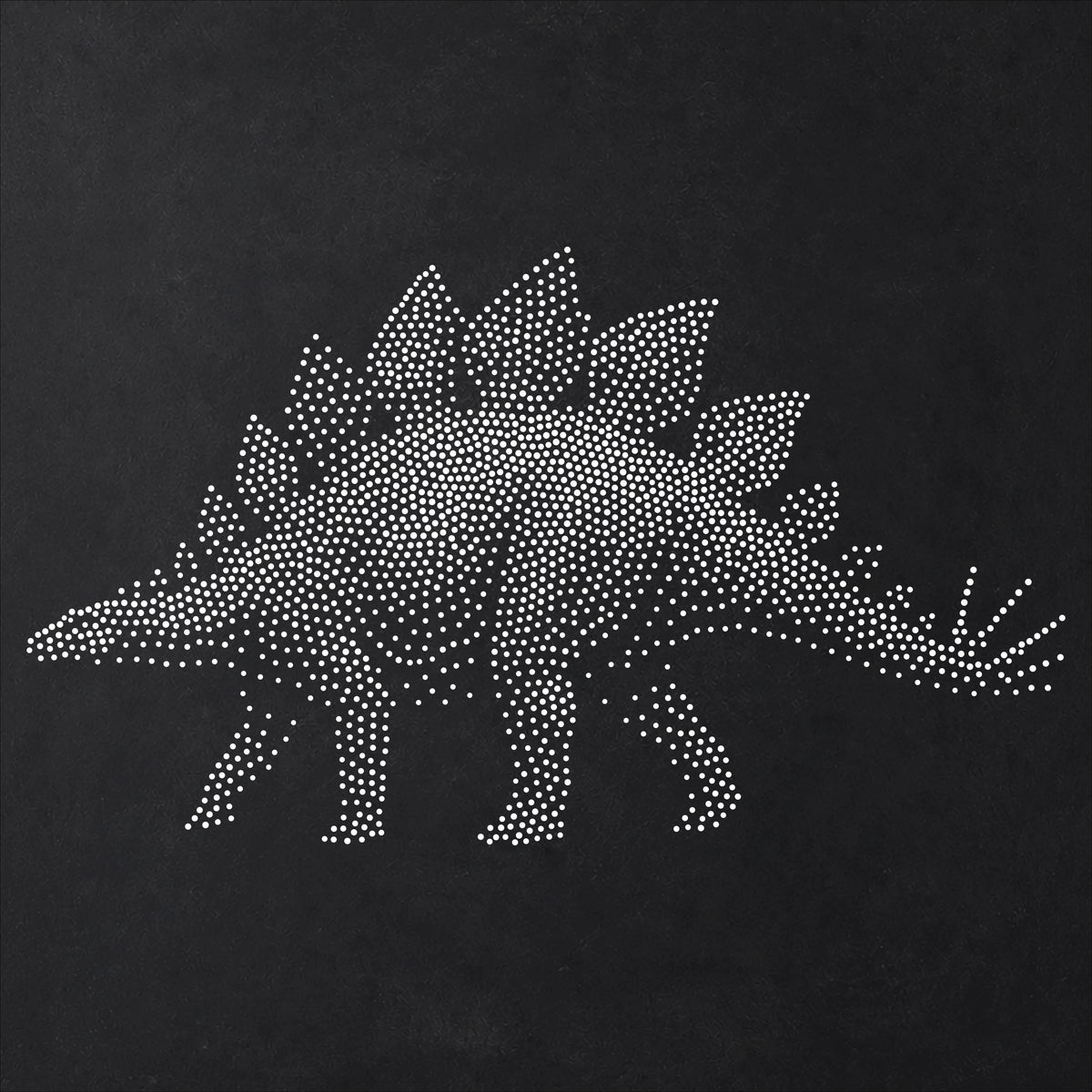 Stegosaurus Dinosaur reusable Mylar stencil