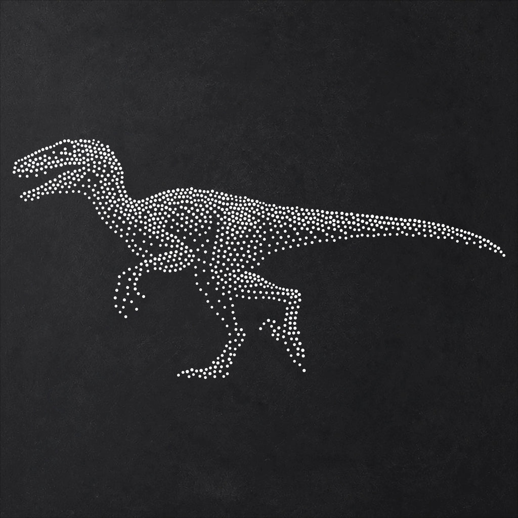 Velociraptor Dinosaur reusable Mylar stencil