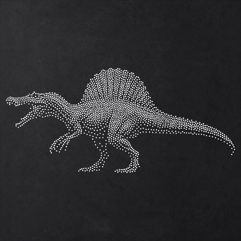 Spinosaurus Dinosaur reusable Mylar stencil