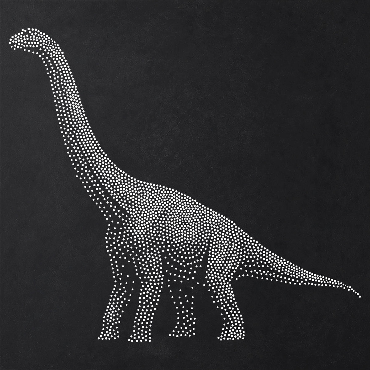 Brachiosaurus Dinosaur reusable Mylar stencil