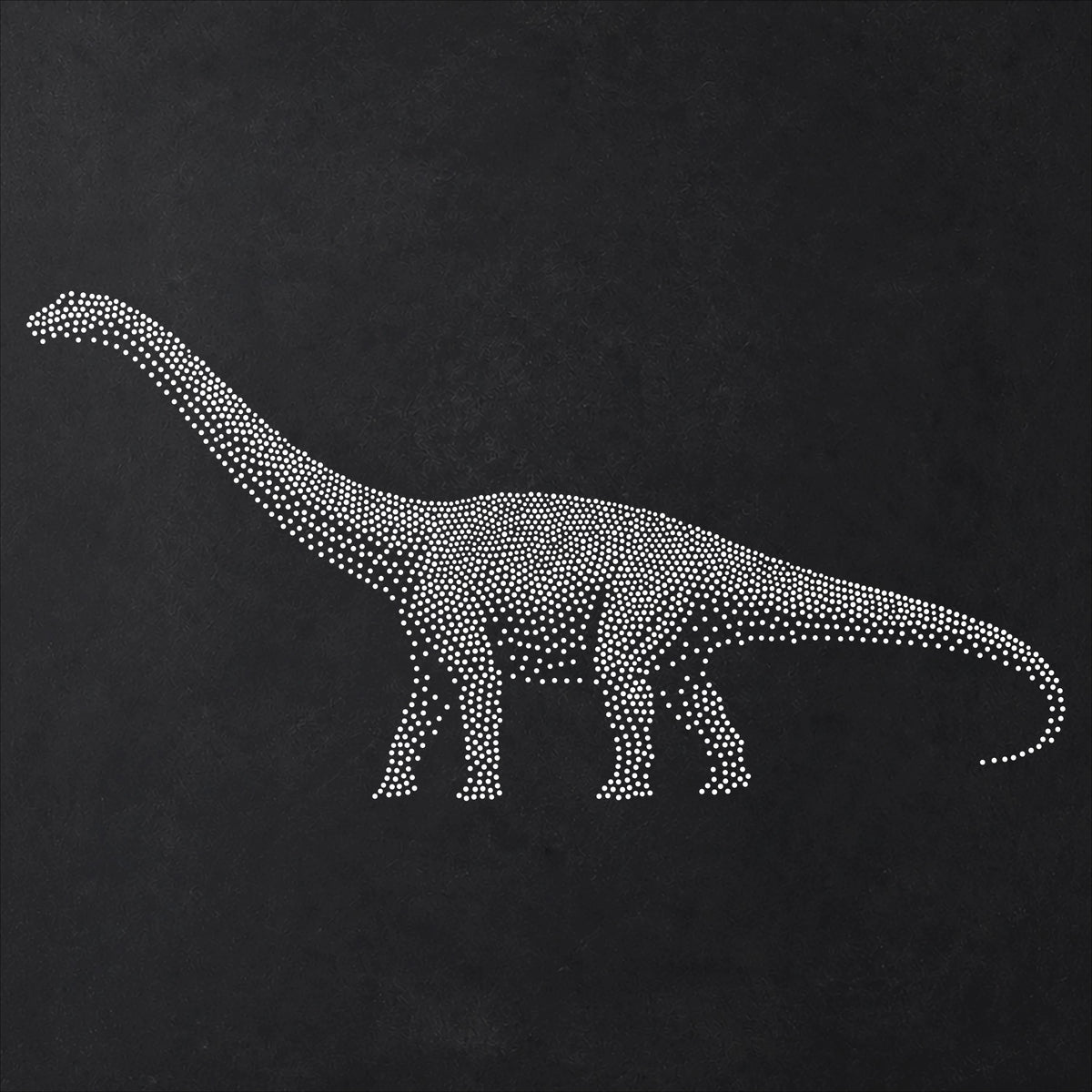 Diplodocus Dinosaur reusable Mylar stencil