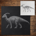Parasaurolophus Dinosaur reusable Mylar stencil