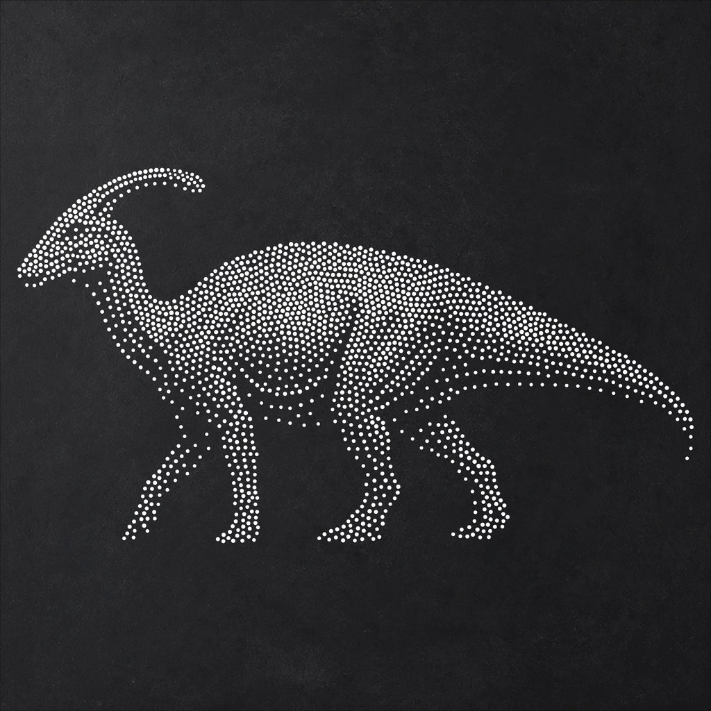 Parasaurolophus Dinosaur reusable Mylar stencil