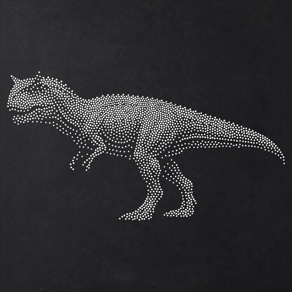 Carnotaurus Dinosaur reusable Mylar stencil