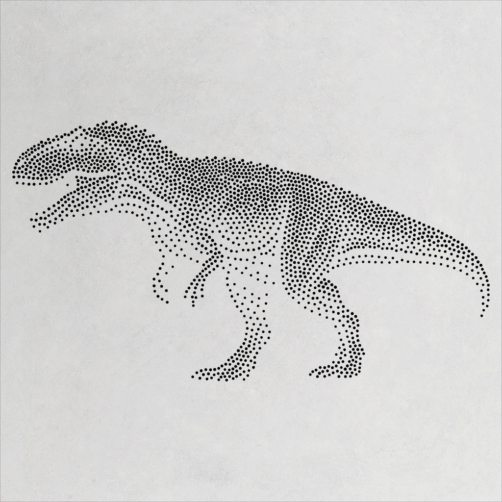 Giganotosaurus Dinosaur reusable Mylar stencil
